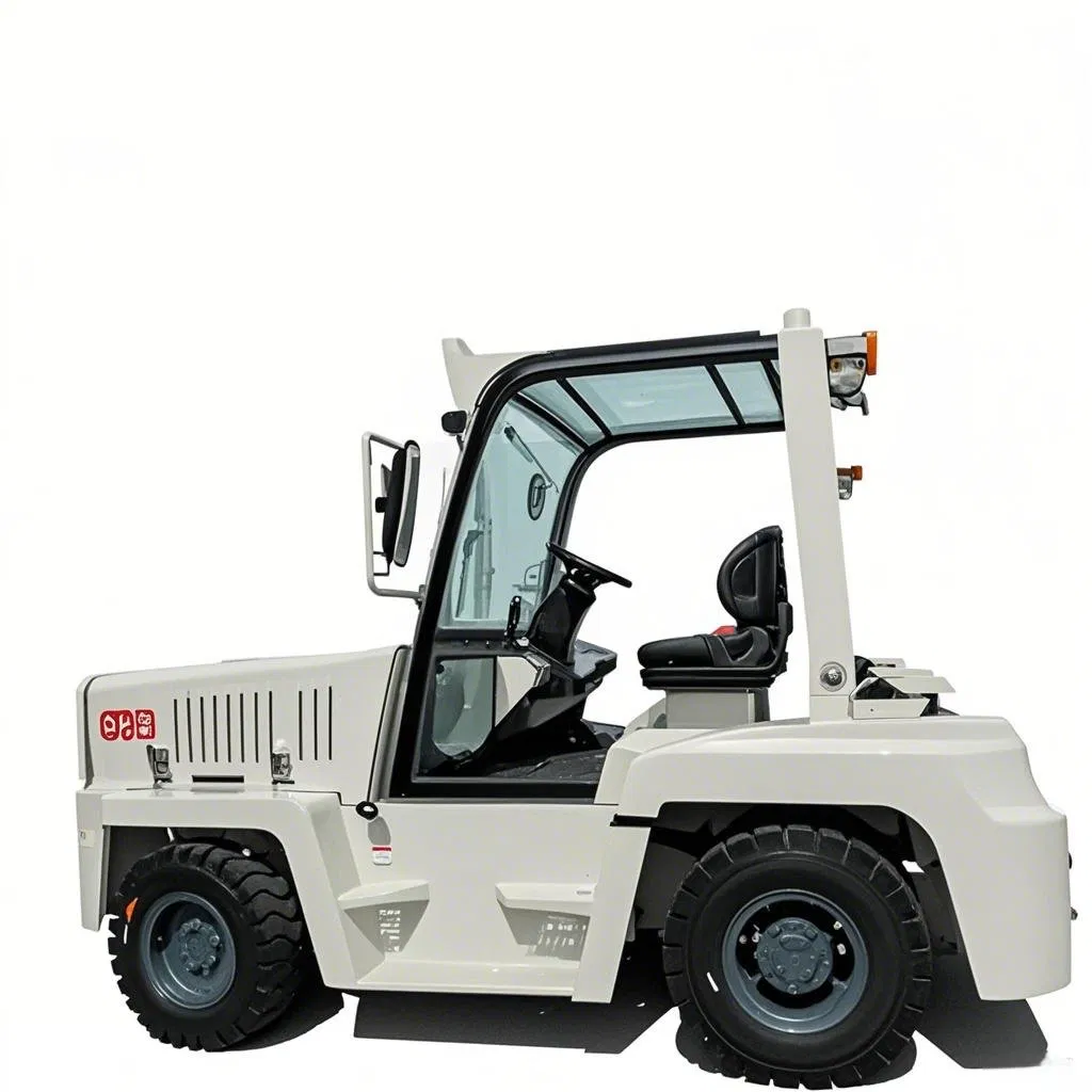 50t Heavy-Duty Diesel Tugger/ Diesel Tow Tractor Open Operator Station Massive Towing Power Port &amp; Industrial Applications