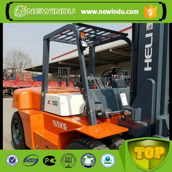 Hot Sale Heli 10ton Diesel Forklift Cpcd100 Side Loader Forklift