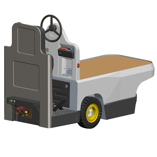 Industrial Handling Battery Electric Tow Truck Tractor