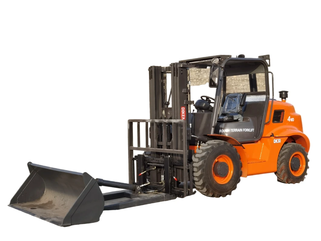 Rough Terrain Forklift Detail 4