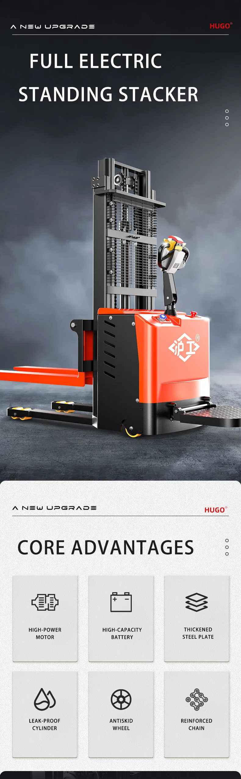 Full Electric Stacker Overview