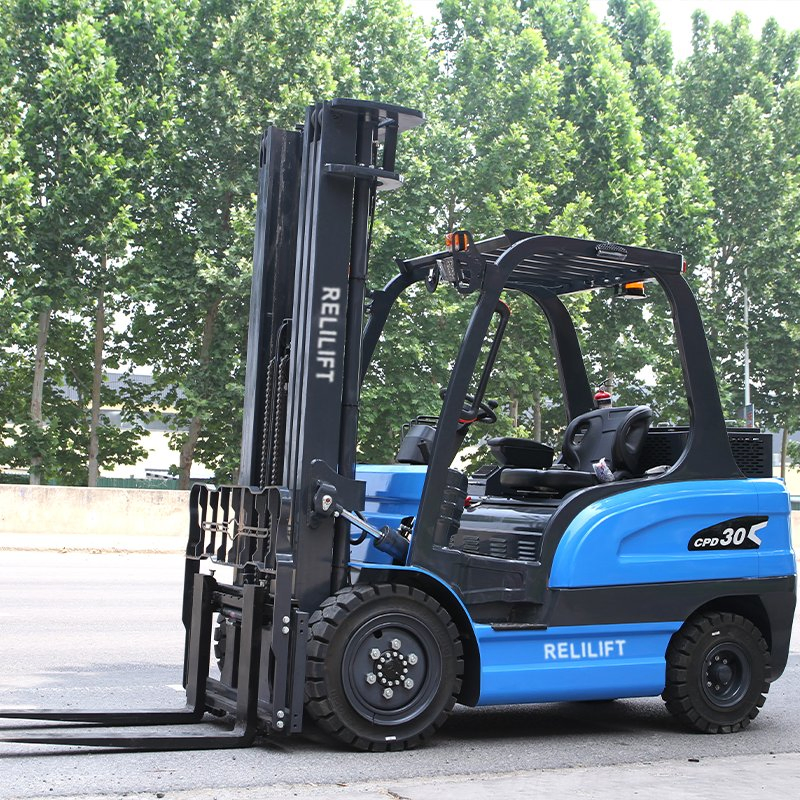 Counterbalance Electric Forklift with LiFePO4 Battery