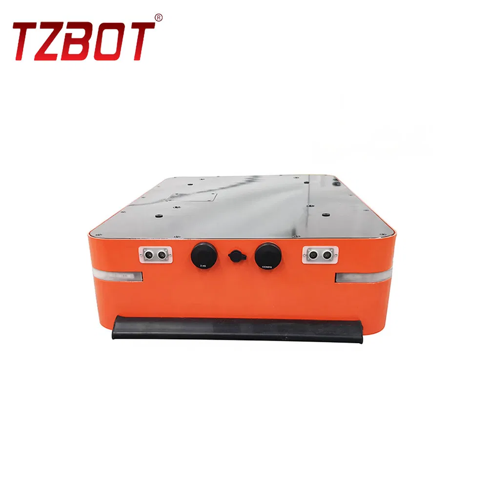 Backpack Agv Move Forward and Backward Two Way Small Industry Mobile Chassis Agv with 200kg Load Industry Automated Guided Vehicle (TZAGV-B02)