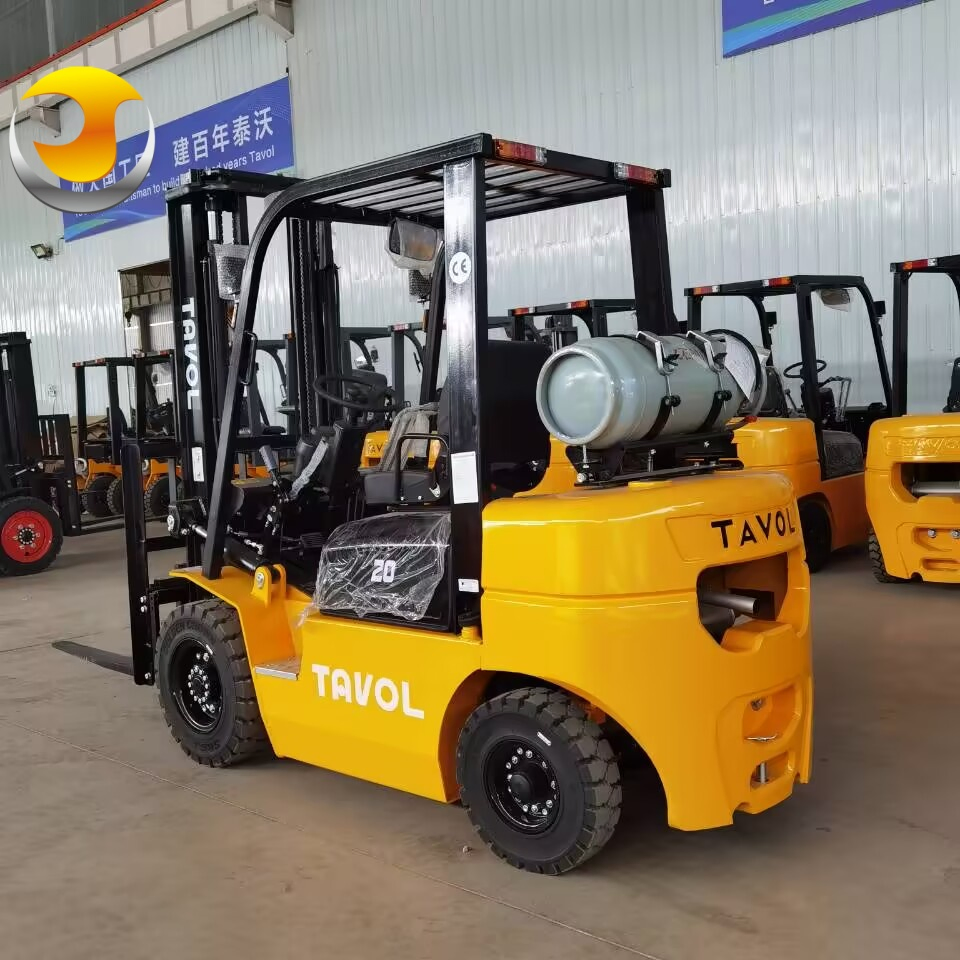 China 2500kg 3ton Gasloline Gas LPG Forklift Propane Warehouse Forklifts with Japanese Engine