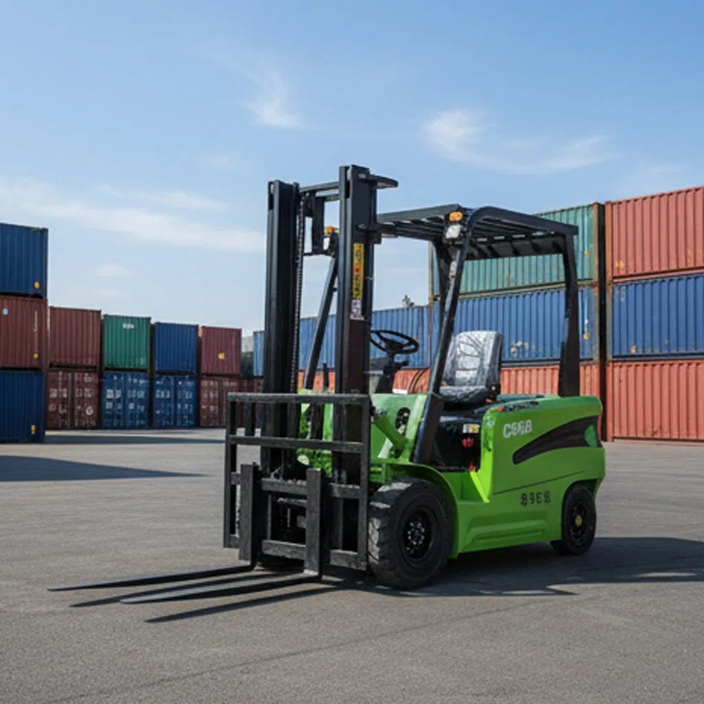 Battery CE Approved 2ton Loader Powered Counterbalance Mini Forklift Electric with Cheap Price