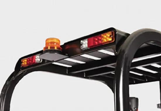 Forklift Mast Detail