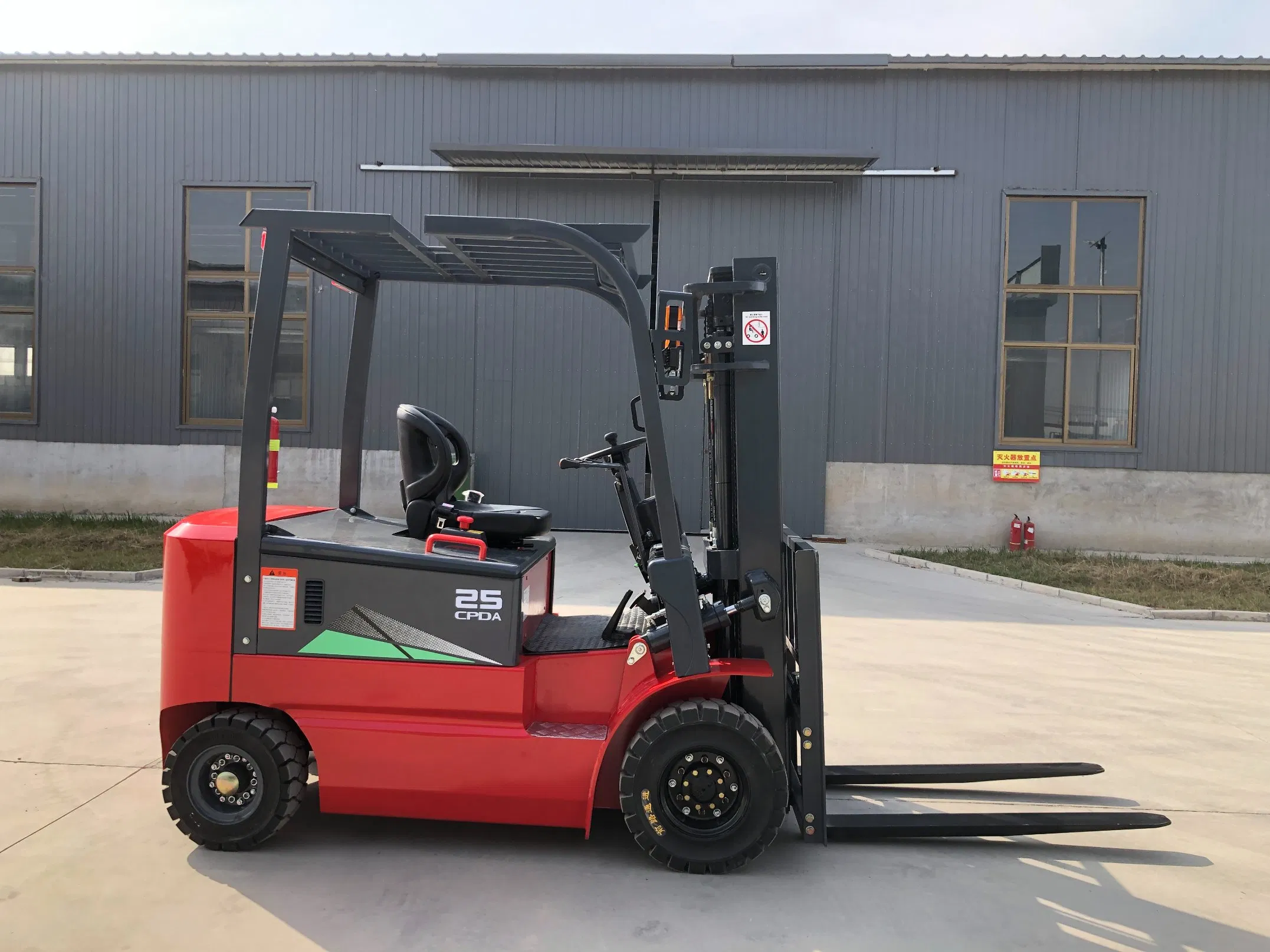 2.5t Electric Forklift Counterbalance Truck Material Handling Warehouse Equipment Heavy Equipment