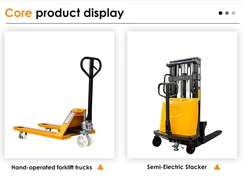 Counterbalanced Forklift Detail