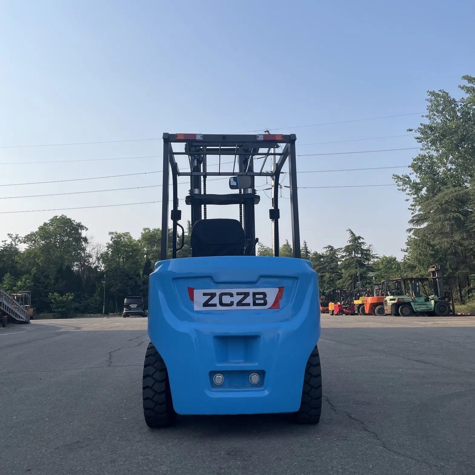 New Style Industrial 2.5 Ton Fork Lift Electric Battery Lithium Forklift Truck