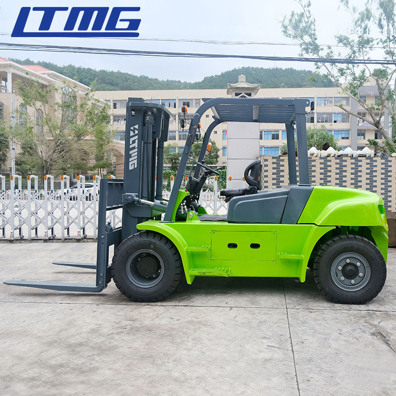 Chinese Manufacturer 7ton 7000kg Counterbalance Electric Forklift with Side Shift