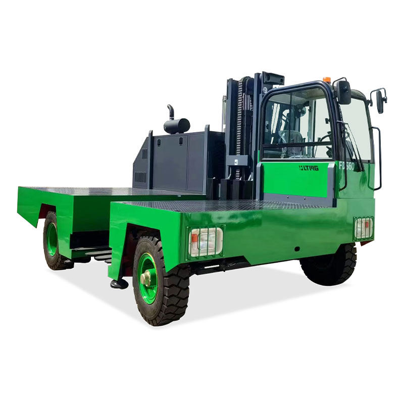Handling Equipment Diesel Forklift Truck 6 Ton 8 Ton 9 Ton 10 Ton Side Loader Forklifts with 3.6m Lifting Height