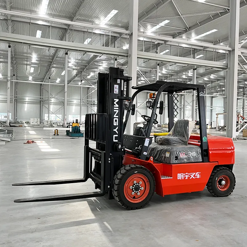 Forklift Side View