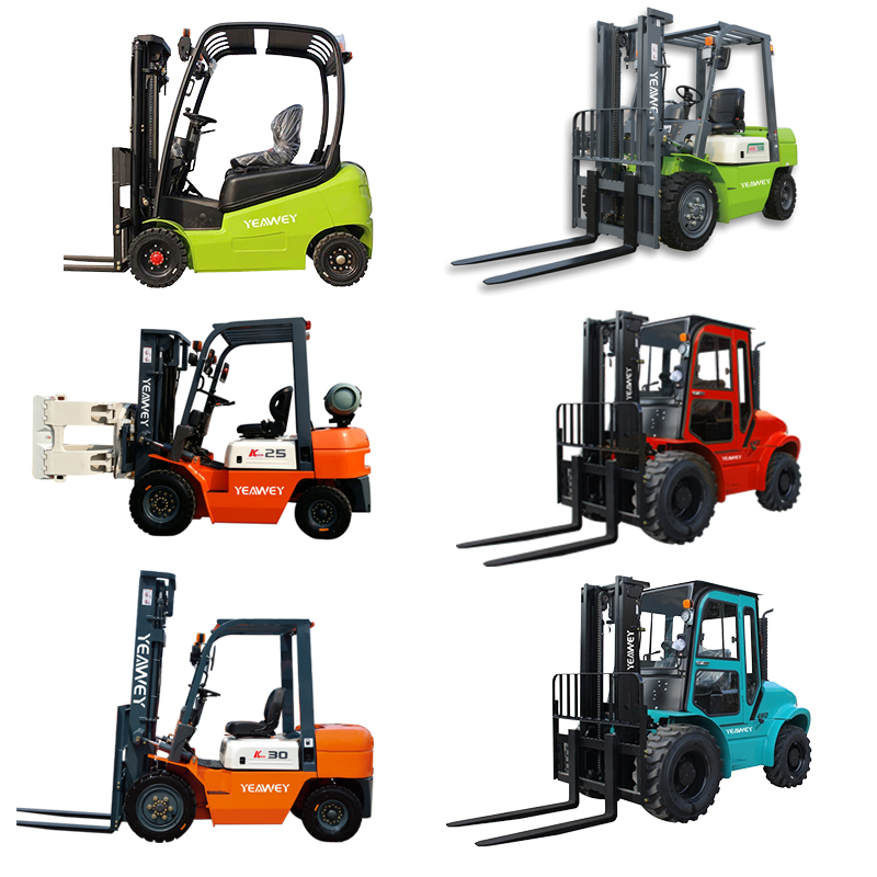 Manufacturer 1.6-3.5 Ton New Small Lead-Acid Cell Lithium Battery Forkift Electric Warehouse Forklift Mini Electric Forklift