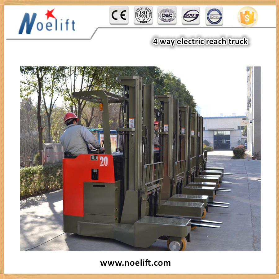 Nichiyu 1.5-2t 4 Way Multi Direction Battery Reach Truck for Warehouse