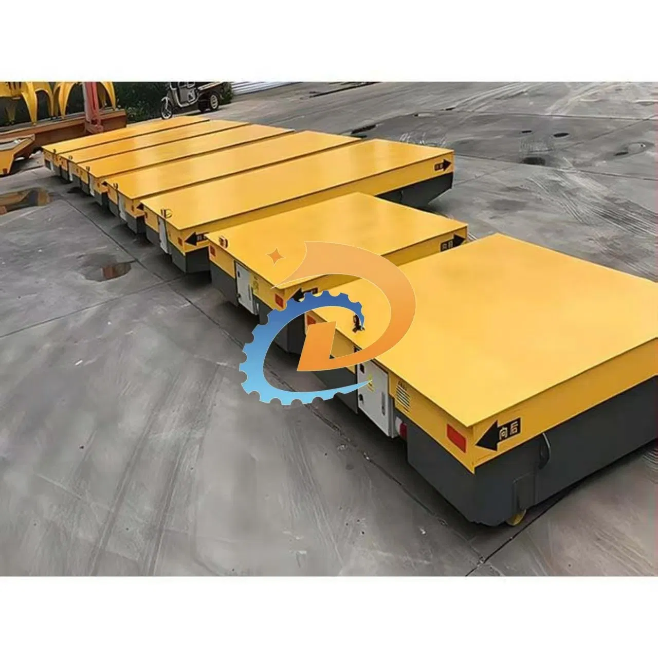 1.5 Ton Electric Pallet Truck 10 Ton Flatbed Vehicle 1000kg Electric Flatbed Trolley 1500kg Material Handling Equipment