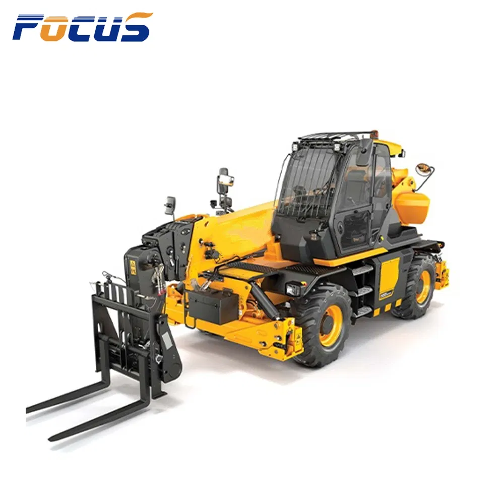T3507K 3.5ton 7m Telehandler Forklift Telescopic Boom Handler Machine with Yuchai Engine and 16/70-20 Tires