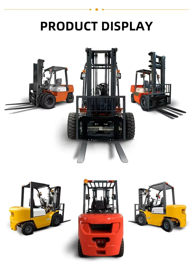 Diesel Forklift Detail 1