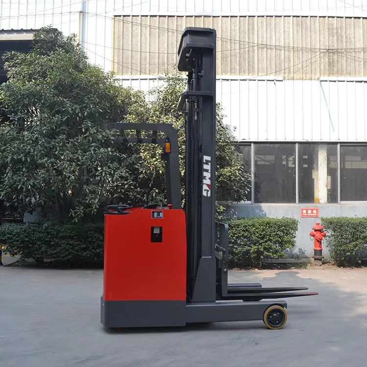 Electric Reach Truck Operation View