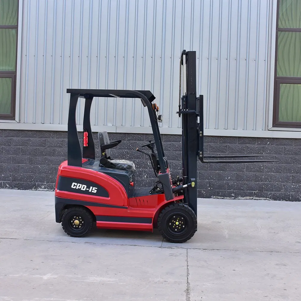 Manufacture Mini 1ton 2ton 3ton 3.5 Ton 4 Ton 5 Ton Electric Side Loader Telescopic Handler Rough Terrain Forklift