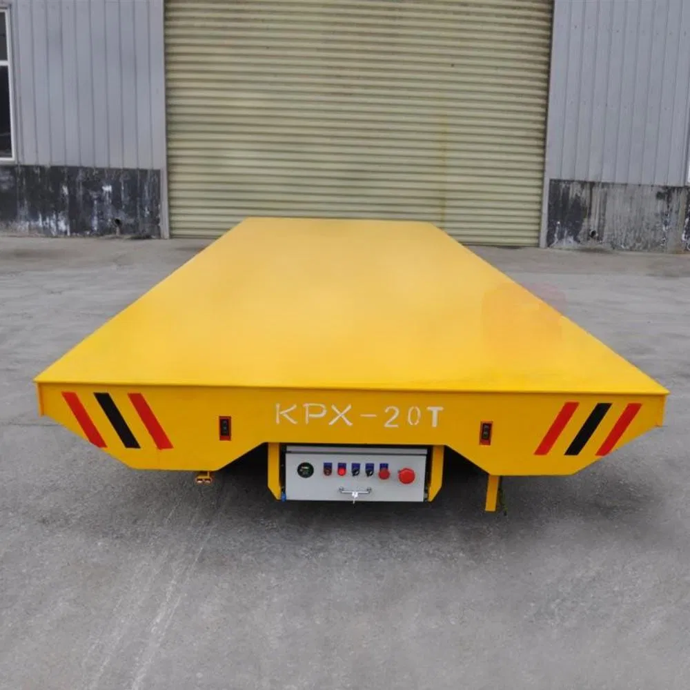 Industrial Transfer Trolley for Material Handling with Safety Protection System