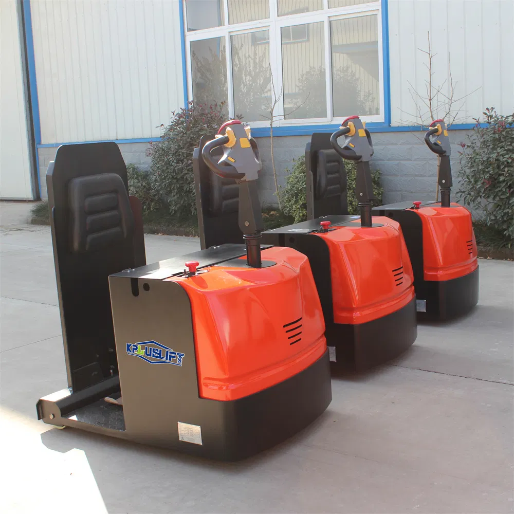 Kpluslift 2ton 3ton Stand-on Full Electric Tow Tractor for Industrial Applications