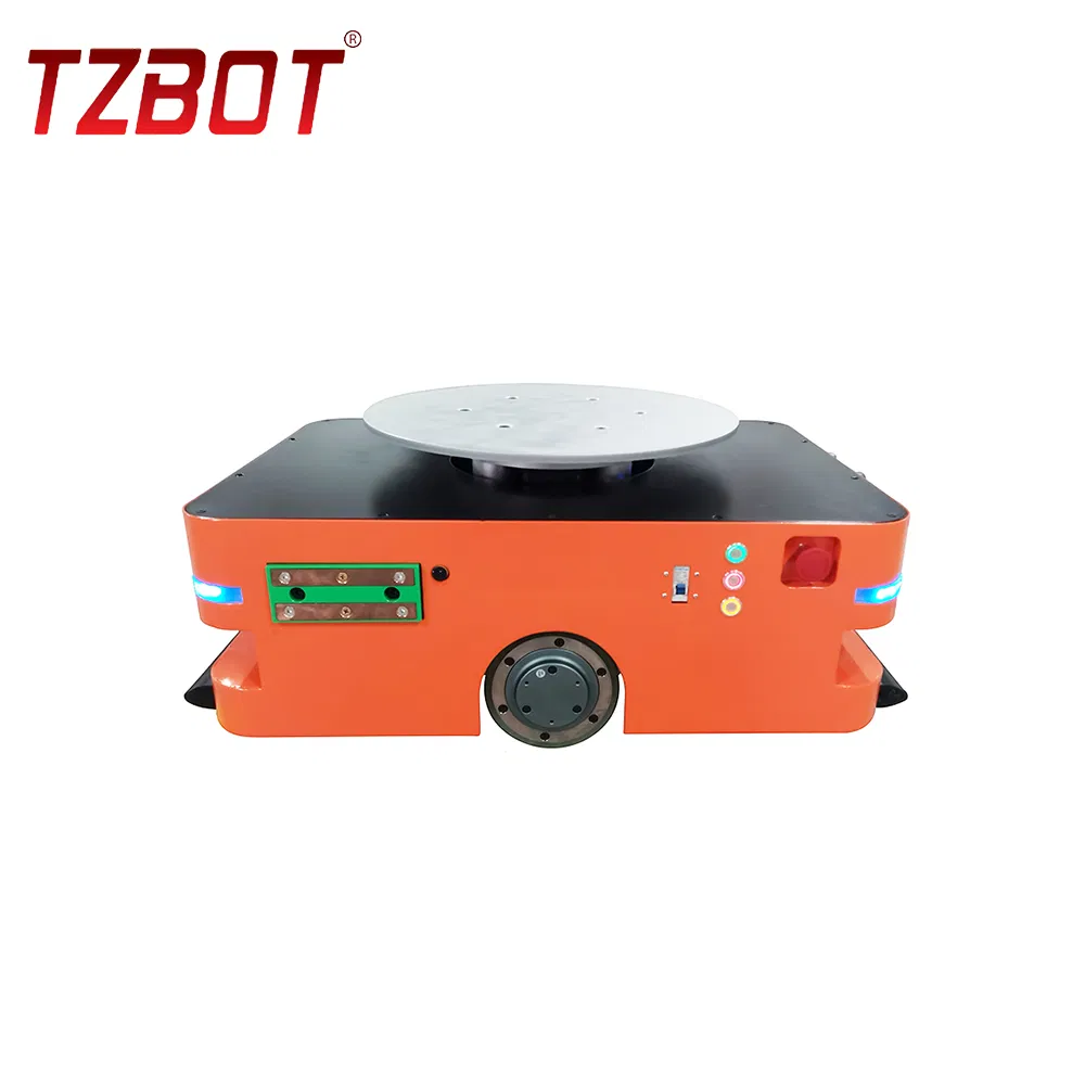 Heavy Load Automated Guided Vehicle Warehousing 200kg Capacity Material Handling Equipment Way Agv with Fast Agv Chassis and Good Agv Price (TZAGV-DSB02)