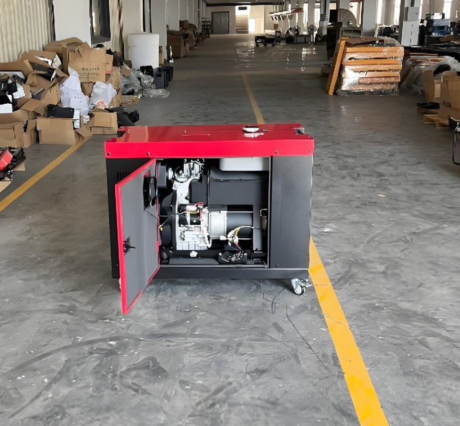 للاستخدام المنزلي طاقة احتياطية 10kw صامتة 3phase مولد ديزل