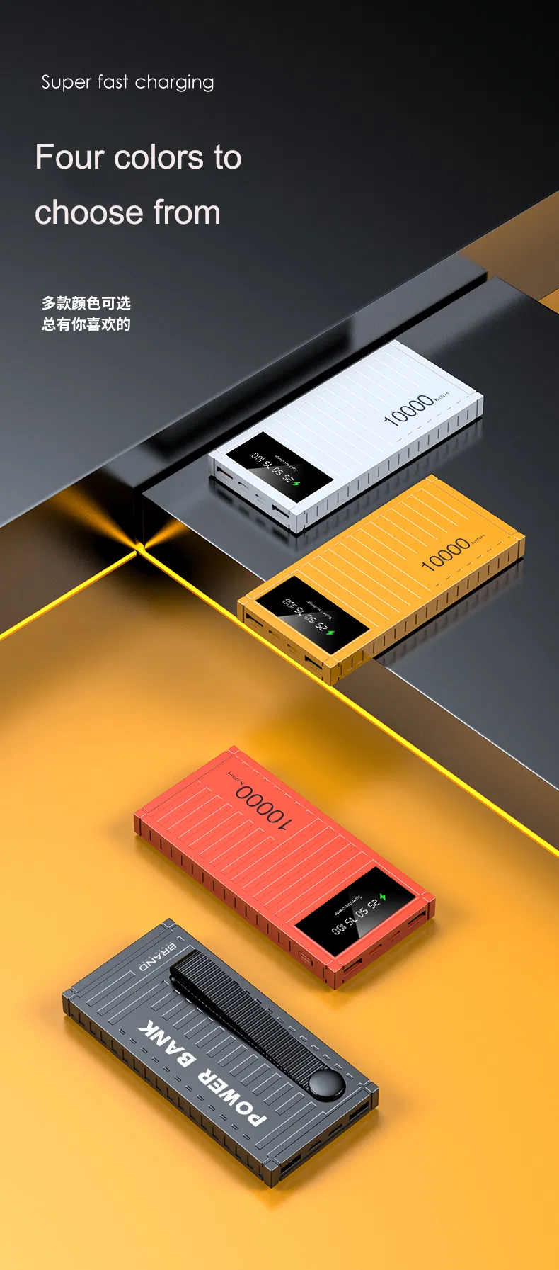 بطارية خارجية جديدة من المصنع 10000mAh بطاريات محمولة عالية السعة