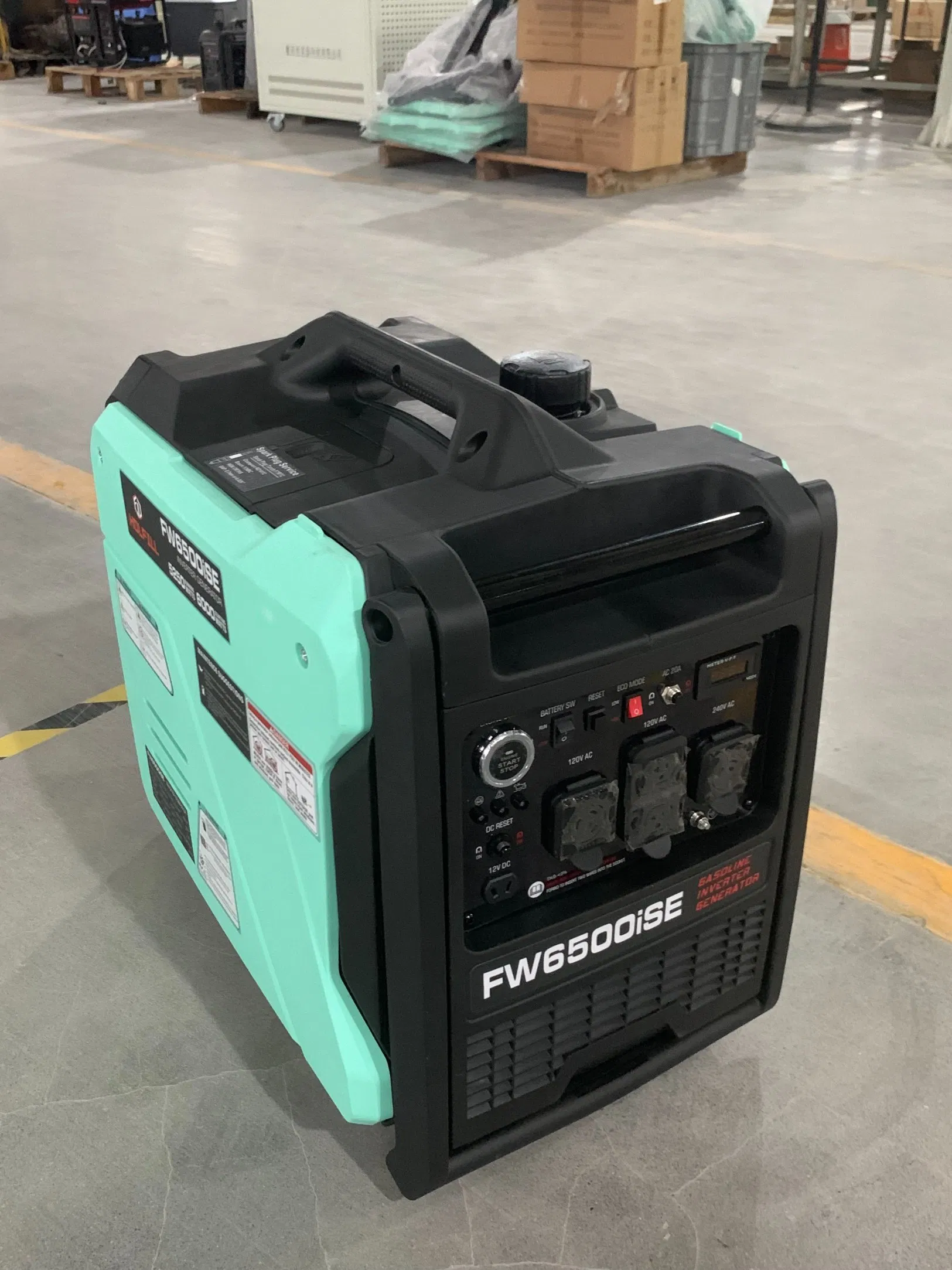 مولد بنزين محمول فائق الصمت للبيع الساخن مولد عاكس رقمي 5kw للاستخدام المنزلي والتخييم والطوارئ الخارجية