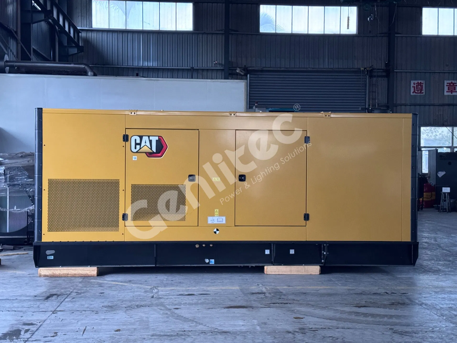 Caterpillar Cat De780e0 Diesel Generator Set 780kVA Standby Power Industrial Backup Generator