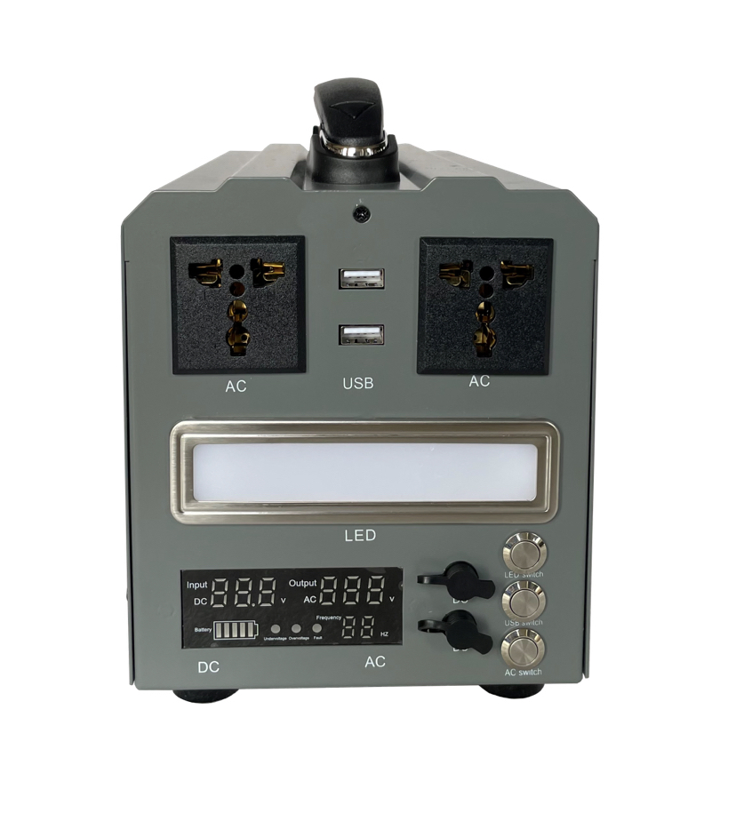 H-LFP-600 مصدر طاقة متنقل خارجي بطارية فوسفات الحديد الليثيوم 512W 160000mAh