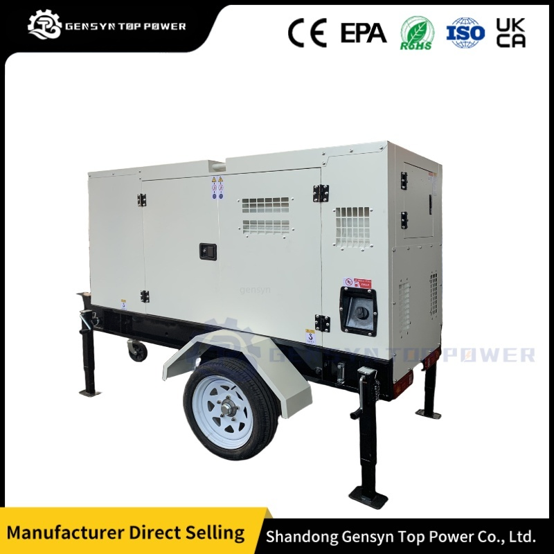 ويتشاي 100kw مولد ديزل كهربائي صامت للطوارئ في الهواء الطلق مع وقت تشغيل طويل