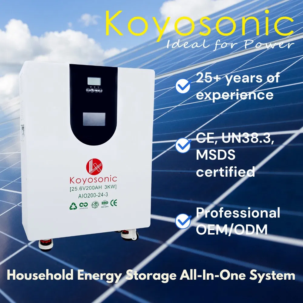 2kwh نظام بطارية العاكس الشمسي خارج الشبكة نظام العاكس الهجين