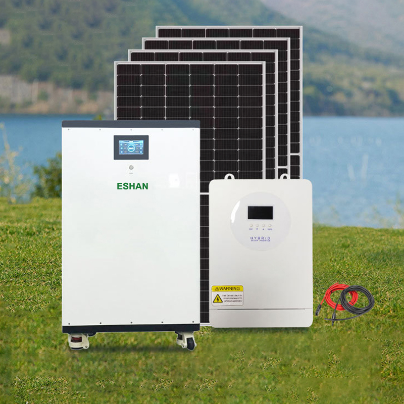 15kwh نظام تخزين الطاقة المنزلية 6200W مجموعة توليد الطاقة الشمسية خارج الشبكة