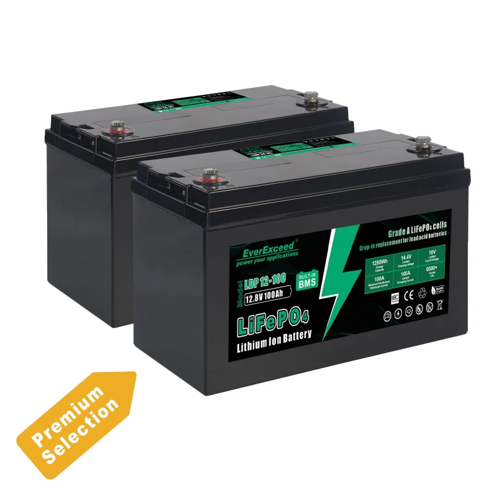 بطارية جولف كار 12.8V LiFePO4 100ah بطارية ليثيوم للقوارب البحرية والتخييم واليخوت والسيارات والقوارب الكهربائية