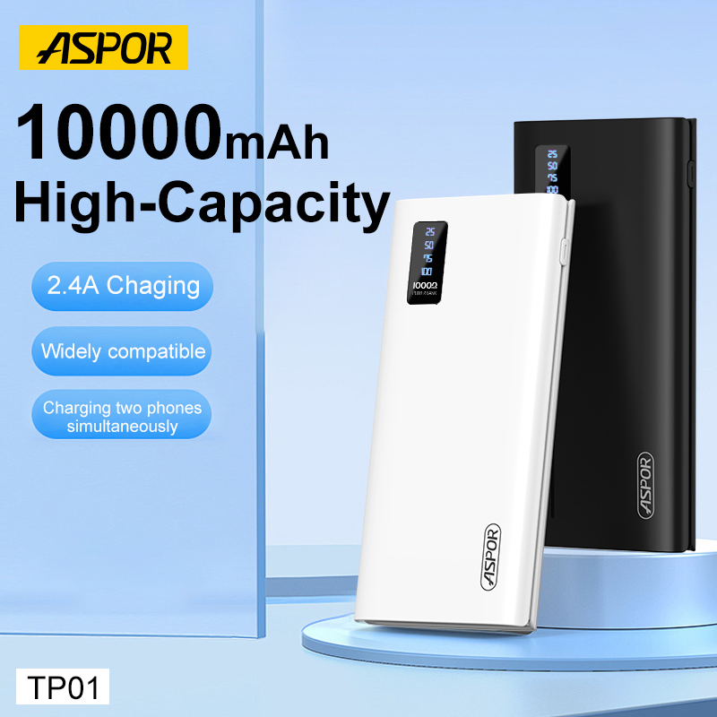 أسبور OEM ODM هاتف محمول بنك طاقة محمول 10000mAh 20000mAh 30000mAh