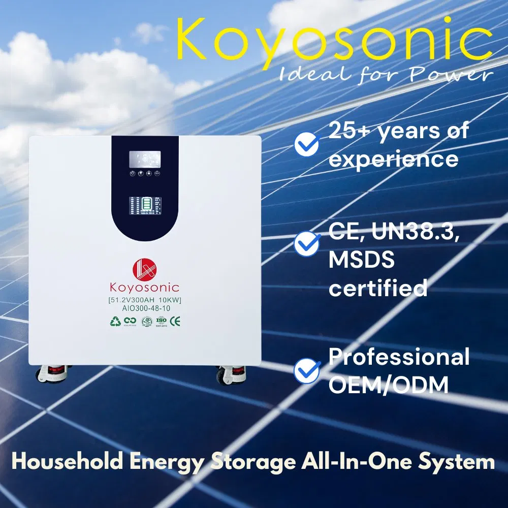 نظام الطاقة الشمسية المنزلية ببطارية ليثيوم 15kwh