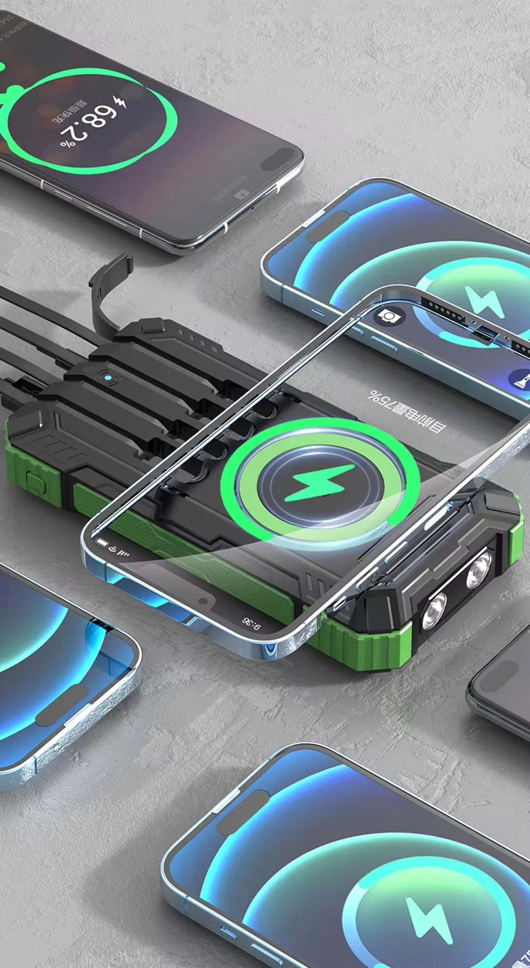 بنك طاقة عالي السعة 20000mAh - مثالي للأجهزة المحمولة