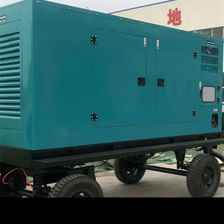 112kVA/90kw مولد ديزل محمول نوع مقطورة بمحرك شانغتشاي لتوليد الطاقة للطوارئ للمصانع والشركات لتوفير الطاقة في مواقع البناء الخارجية