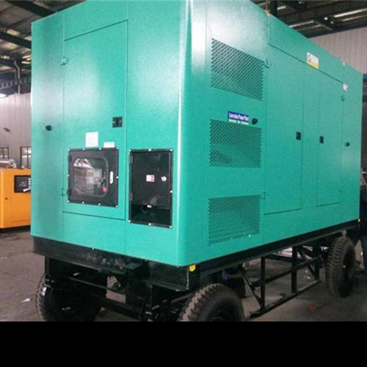 112kVA/90kw مولد ديزل محمول نوع مقطورة بمحرك شانغتشاي لتوليد الطاقة للطوارئ للمصانع والشركات لتوفير الطاقة في مواقع البناء الخارجية