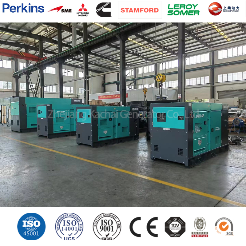 مجموعة مولدات الطوارئ الخارجية التي تعمل بالديزل 60Hz 220V 30kVA50kVA60kVA100kVA200kVA مولد