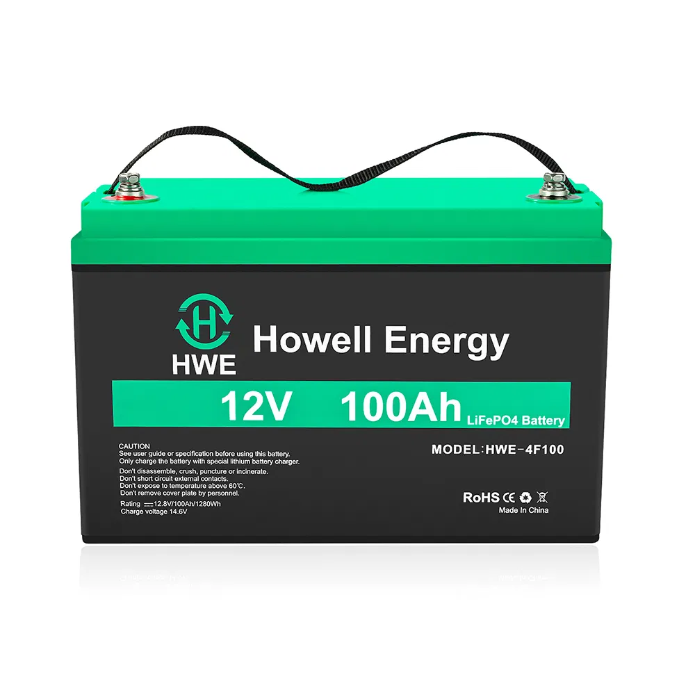 نظام الطاقة الشمسية القابلة لإعادة الشحن دورة عميقة 12V 24V 50ah 100ah 200ah