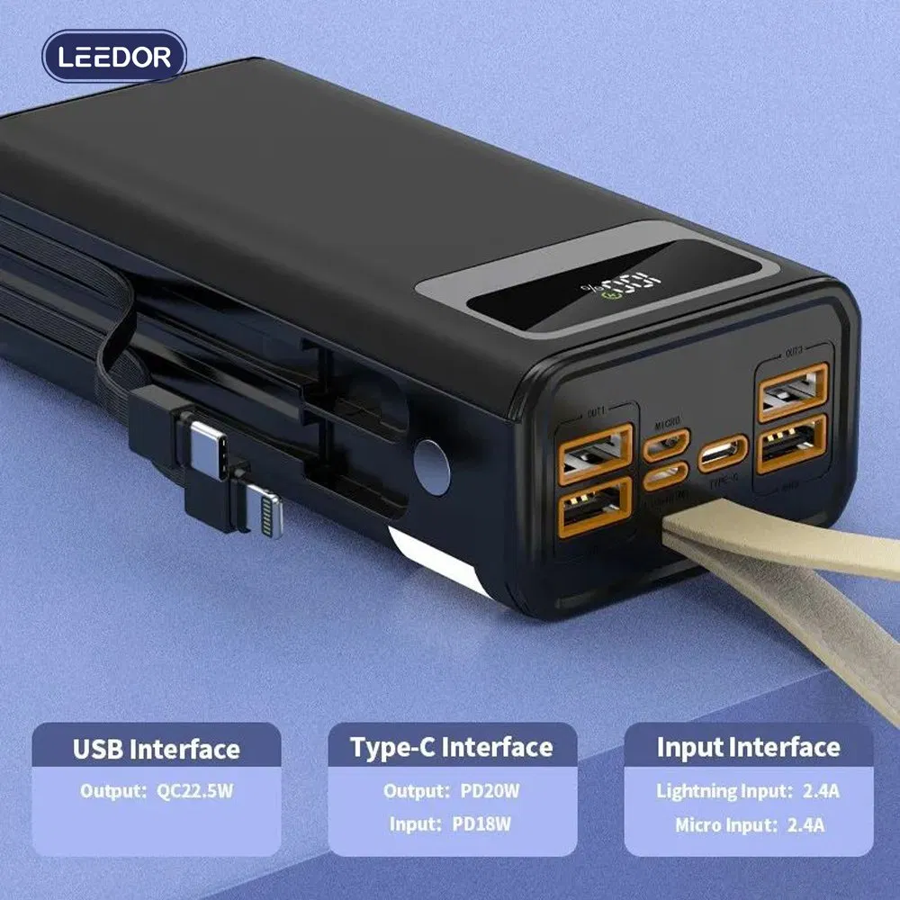 بنك طاقة مغناطيسي عالي السعة: 30000mAh لجهاز آيفون طاقة طوال اليوم