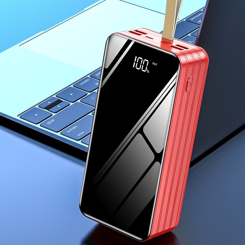شاحن محمول للبيع الساخن 50000mAh محطة شحن لاسلكية مغناطيسية مع شعار مخصص هدية OEM 20W بنك طاقة سريع الشحن