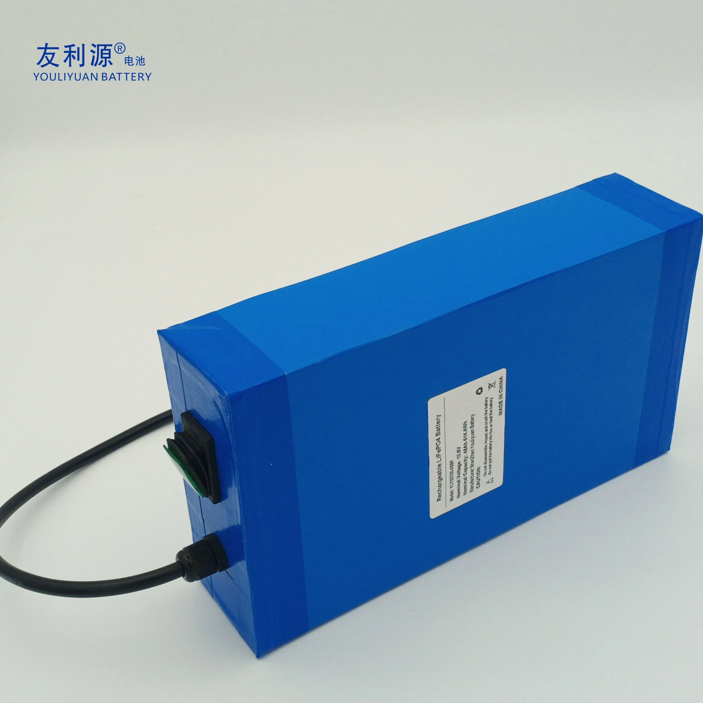 32700 خلية 4s8p بطارية ليثيوم فوسفات الحديد 12V 12.8V 48ah فان تخييم RV دراجة نارية كهربائية سكوتر بطارية ليثيوم فوسفات الحديد