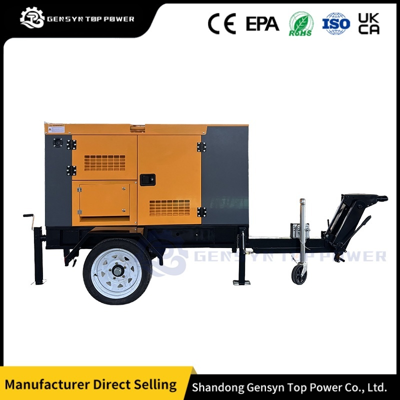 ويتشاي 100kw مولد ديزل كهربائي صامت للطوارئ في الهواء الطلق مع وقت تشغيل طويل