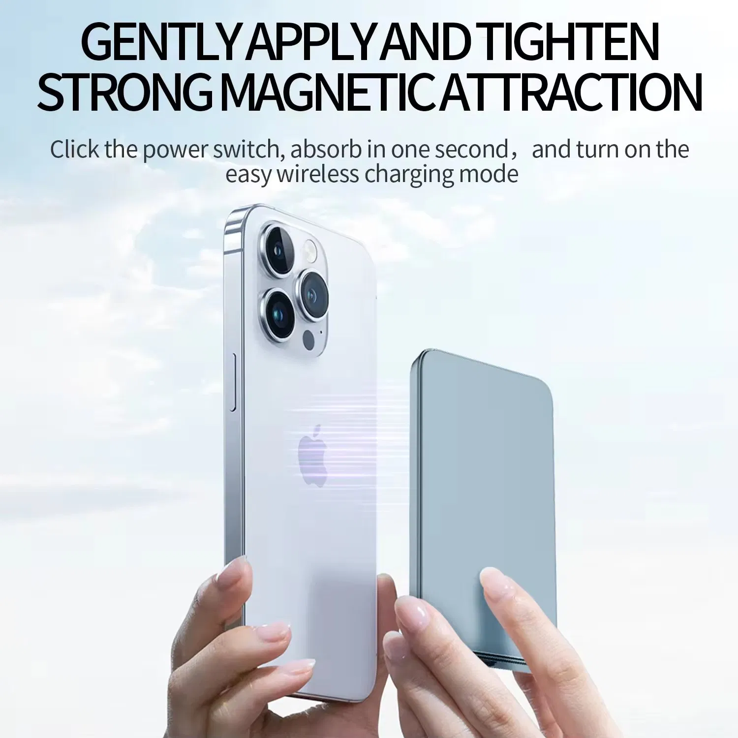 10000mAh بنك طاقة مغناطيسي رقيق لاسلكي Pd20W شاحن سريع محمول خارجي لبنك الطاقة لـ iPhone15 14 13