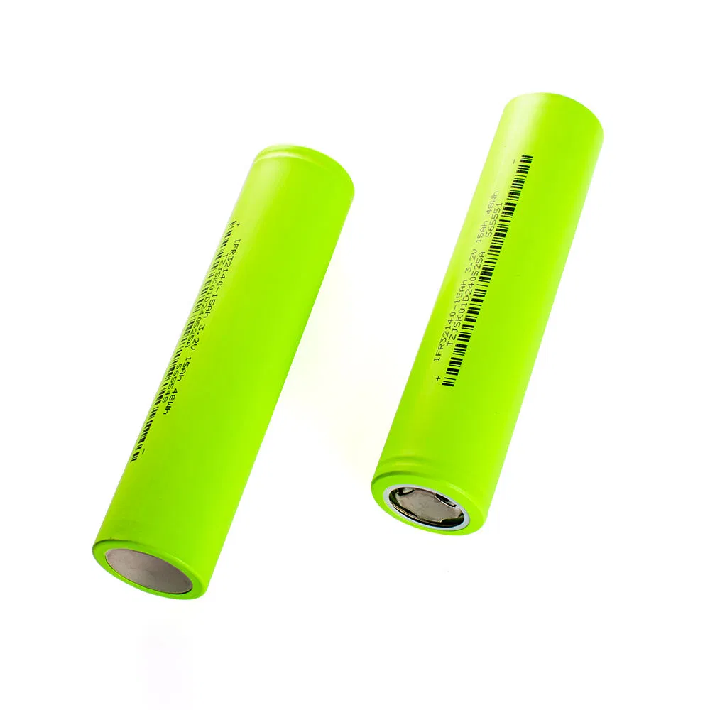 3.2V 15ah 32140 LiFePO4 خلية بطارية للمركبات الكهربائية، أنظمة الطاقة الشمسية، البحرية، ومعدات التخييم