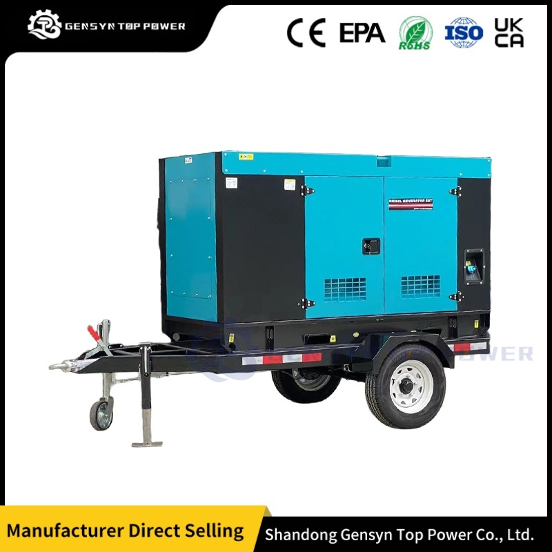 ويتشاي 100kw مولد ديزل كهربائي صامت للطوارئ في الهواء الطلق مع وقت تشغيل طويل
