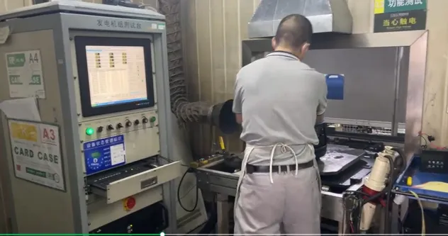 مولد غاز إنفيرتر - واجهة التحكم